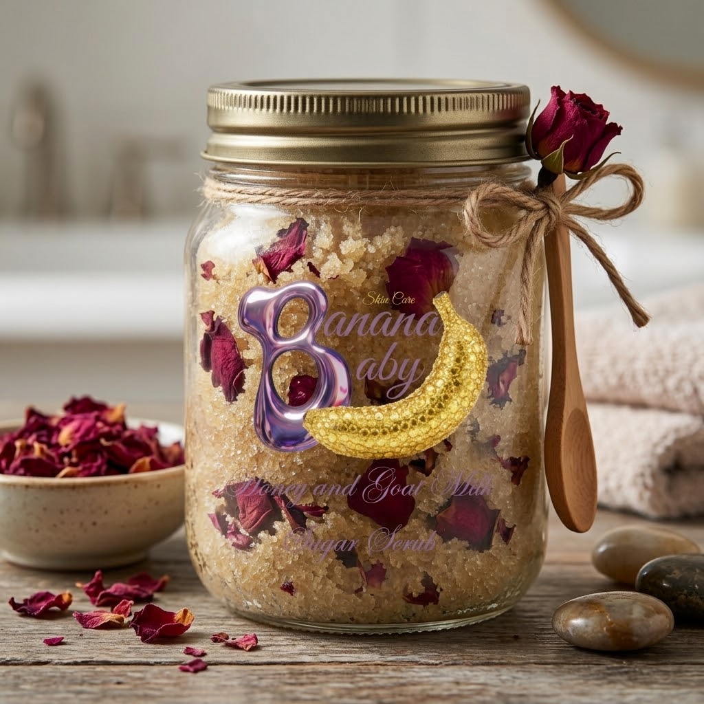 Honey and Goat Milk Sugar Scrub